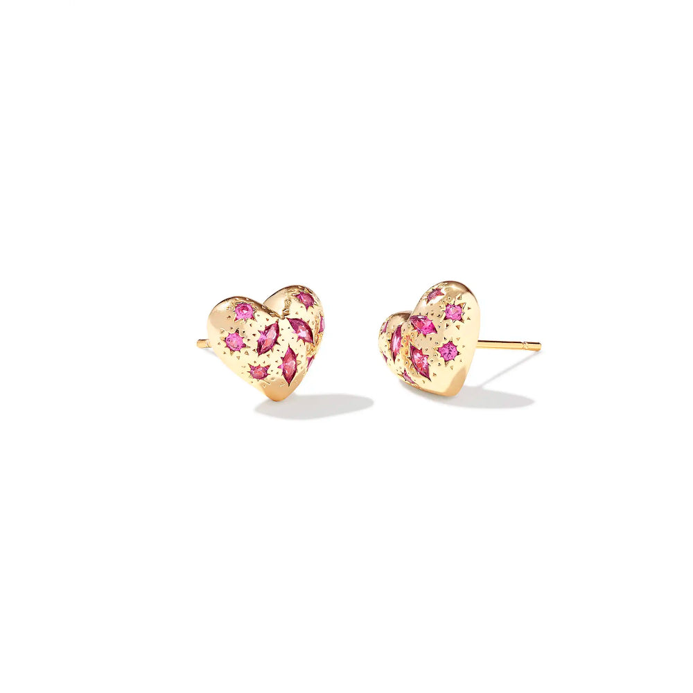 Kendra Scott Holland Heart Stud Earrings