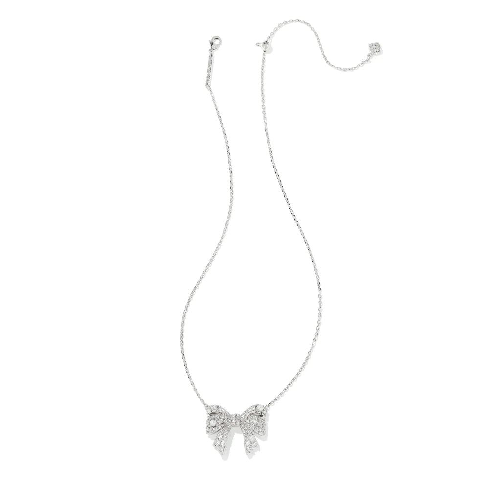 Kendra Scott Krista Bow Short Pendant Necklace