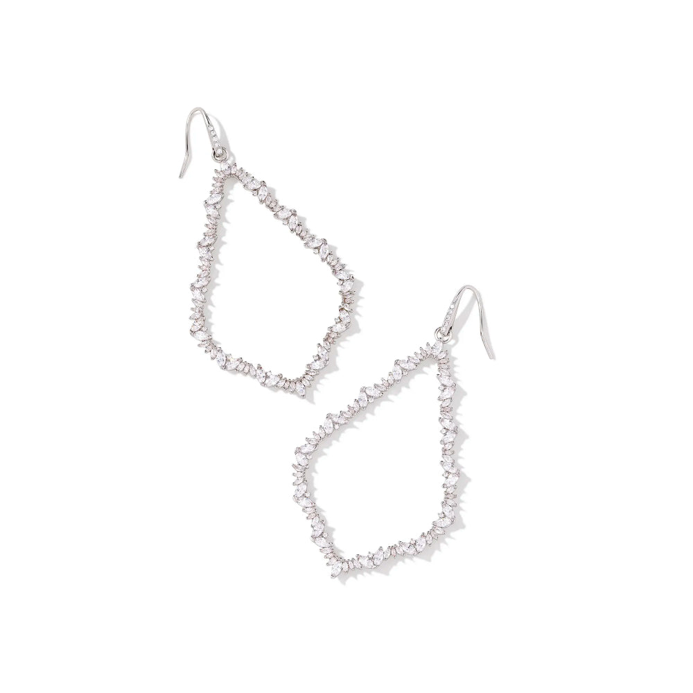 Kendra Scott Sophee Crystal Open Frame Earrings