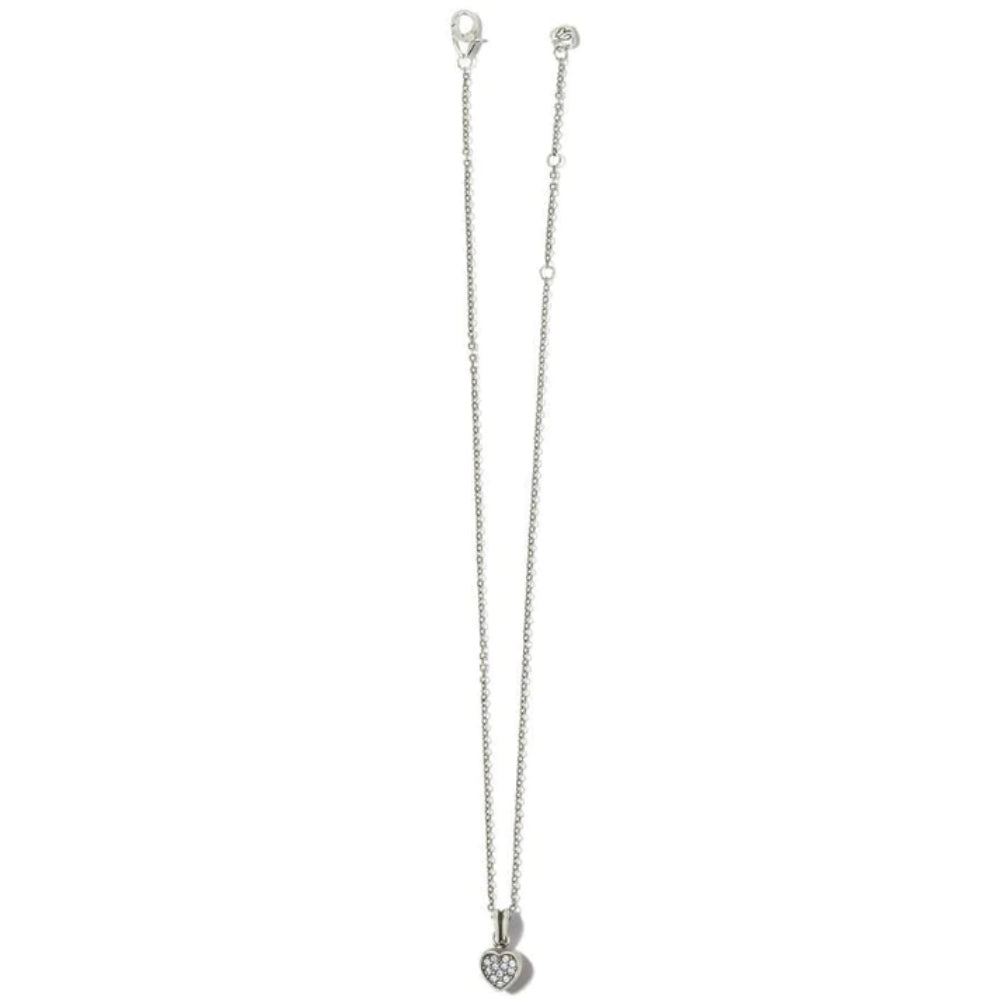 Elegant Reversible Heart Necklace & Earring Set