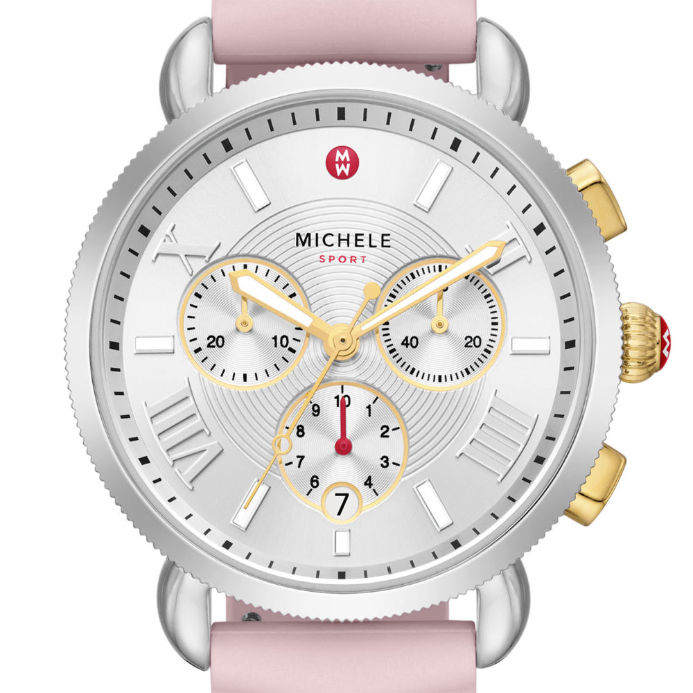 Michele on sale watch silicone