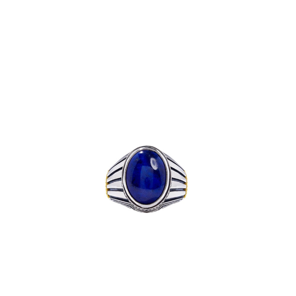 Konstantino Perseus Oracle Lapis Ring