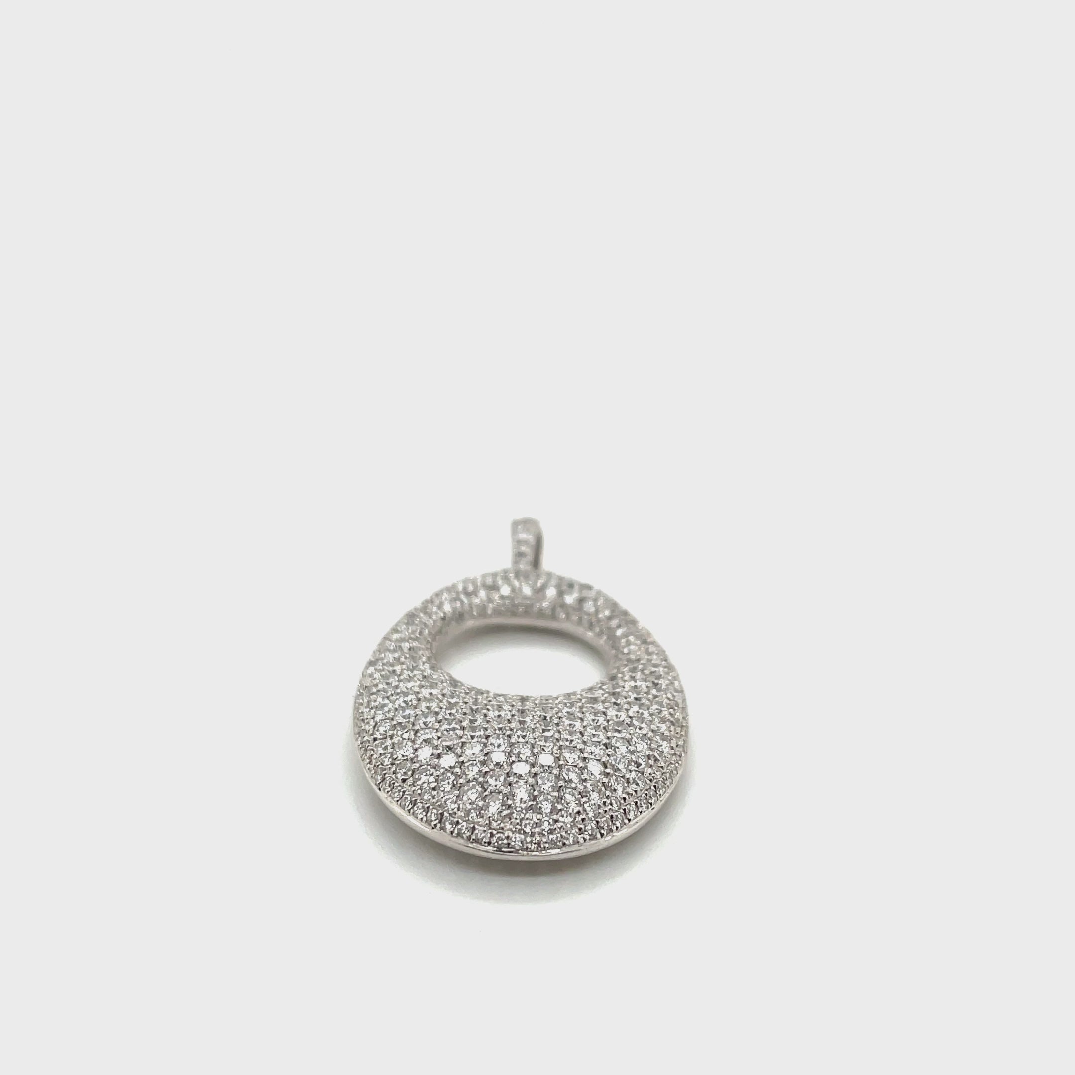 Pave Diamond Connector/Oval Connector/30x15mm Diamond Charms Necklace/Bracelet outlet Connector/Diamonds Jewelry/Connector/Necklace Pendant/Gifts