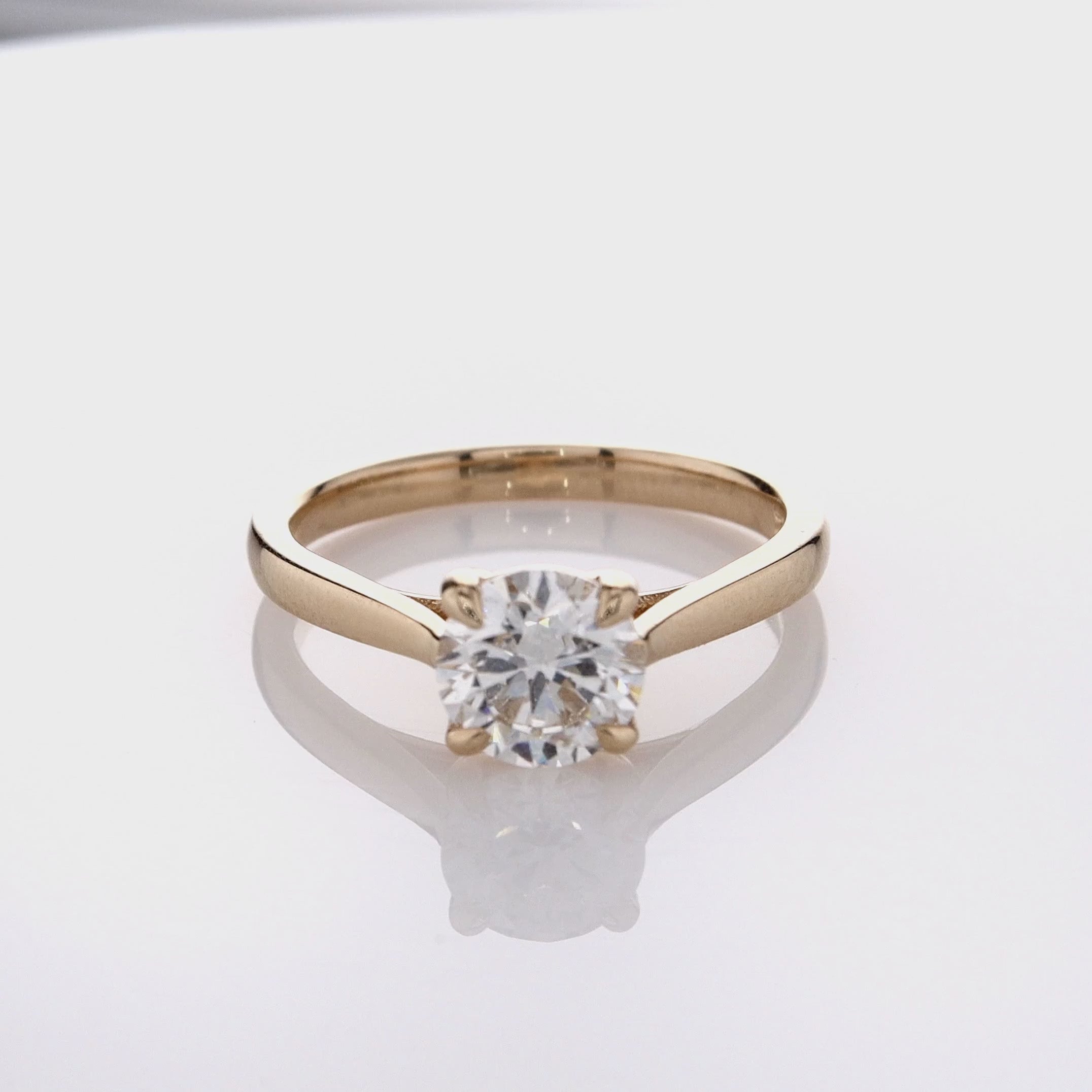 Smyth Signature 1.00ct JSI1 Smyth Ex Ex Ex Solitaire Engagement Ring Smyth Jewelers