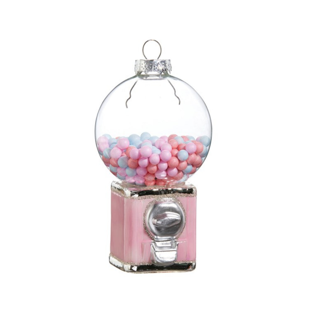 5" Pink Gumball Machine Ornament