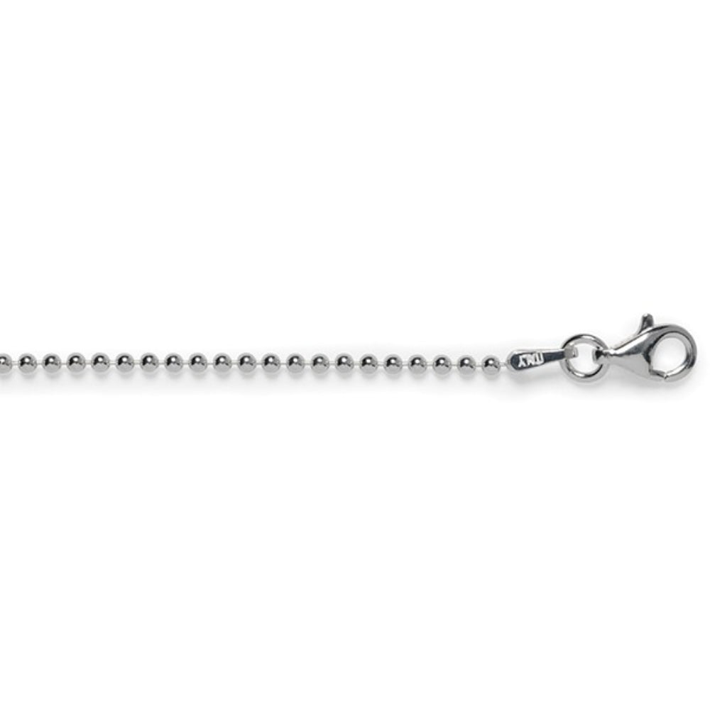 Sterling Silver Bead Chain