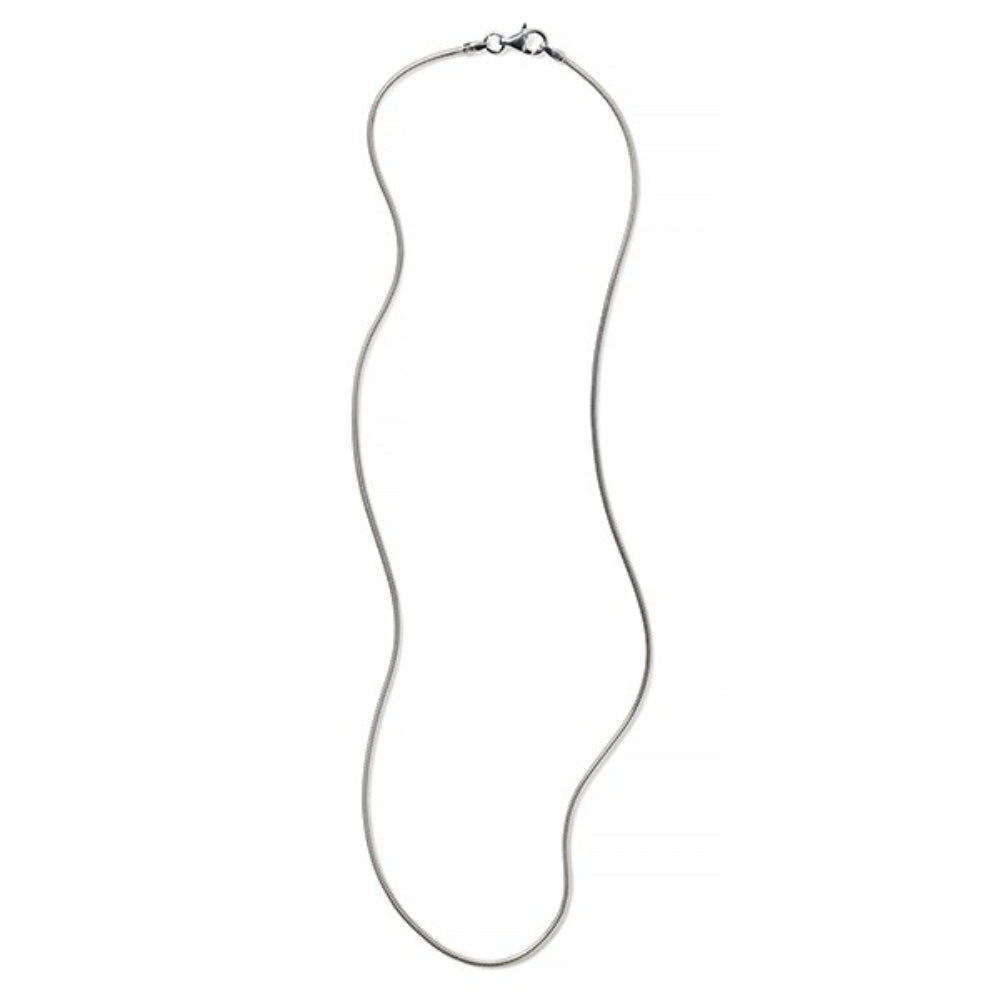 Sterling Silver 1.3mm Snake Chain, 16"