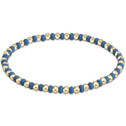 enewton 6.25" Gameday Hope Grateful Bracelet - Cobalt