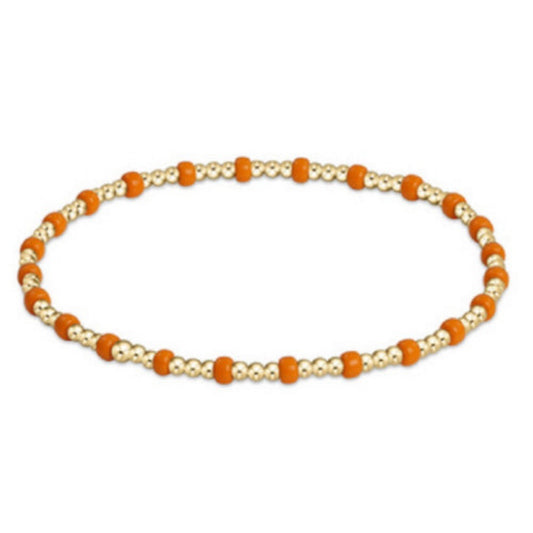 enewton 6.25" Gameday Hope Sincerity Bracelet Orange