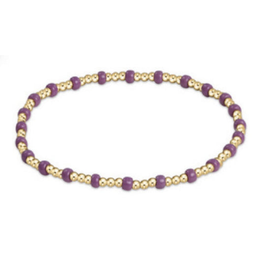 enewton 6.25" Gameday Hope Sincerity Bracelet Purple