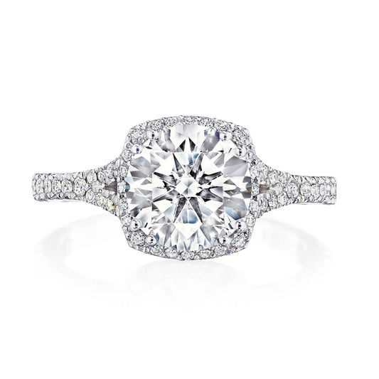 Tacori Dantela Round Bloom Engagement Ring