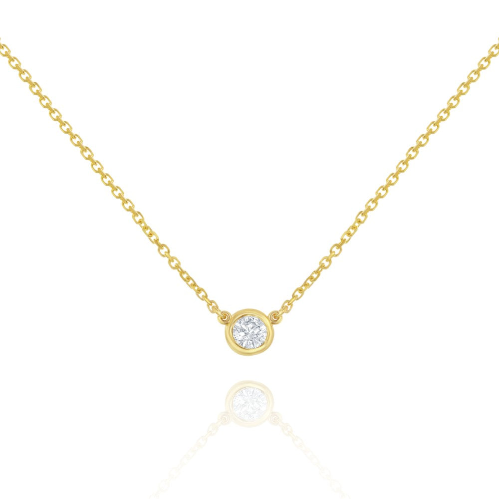 Smyth Jewelers 14k Gold Diamond Pendant Necklace