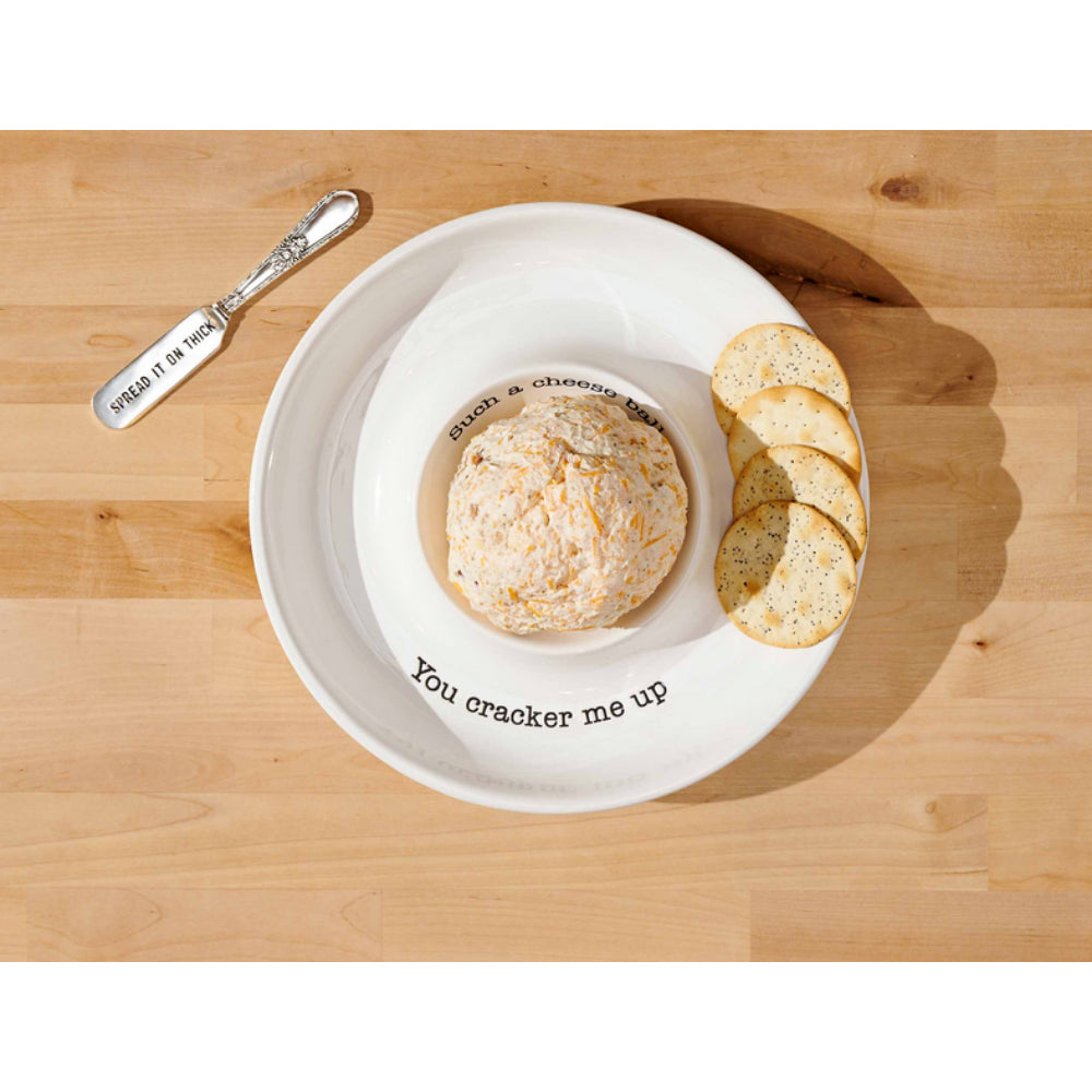 Mud Pie Pumpkin Cheese Plate and store Spreader