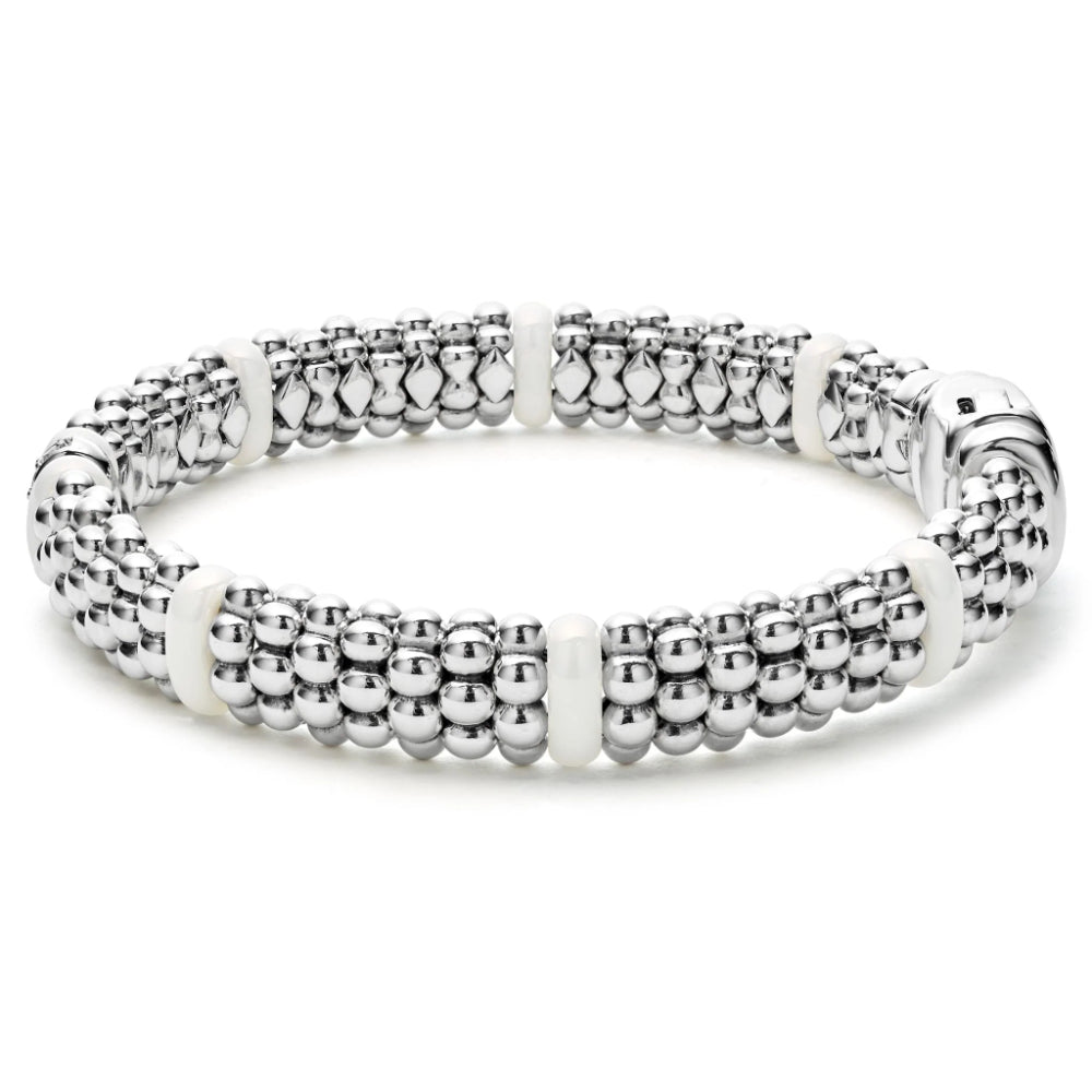 Lagos white sale caviar bracelet