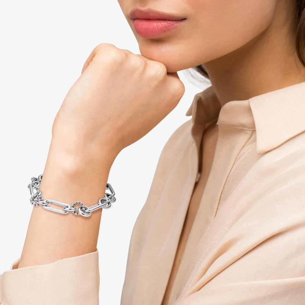 Lagos Sterling Silver Link Bracelet