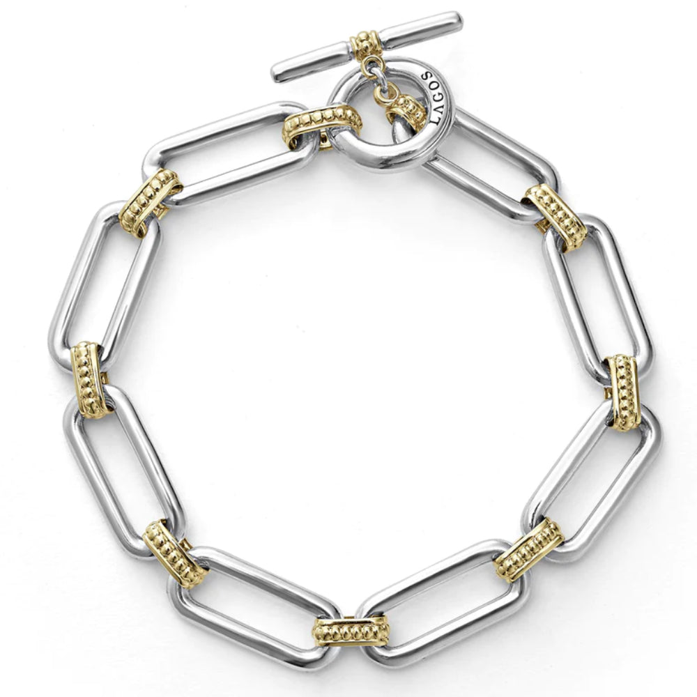 Lagos Two-Tone Link Bracelet