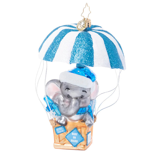 Christopher Radko Bundle of Joy Baby Ornament