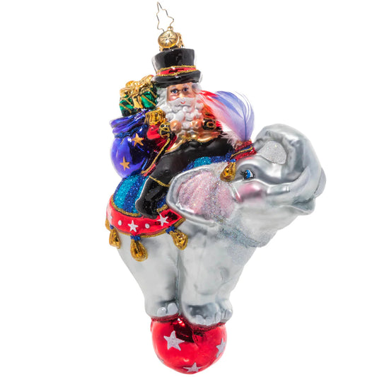 Christopher Radko Ringmaster Claus Ornament