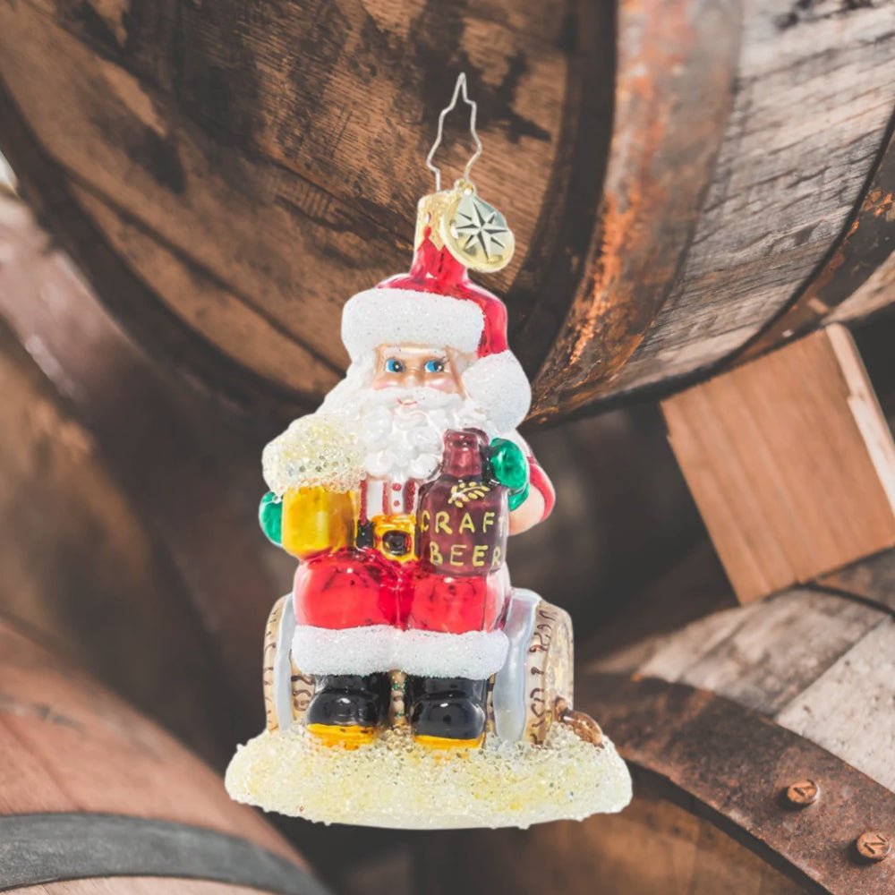 Christopher Radko Oktoberfest Cheers Gem Ornament