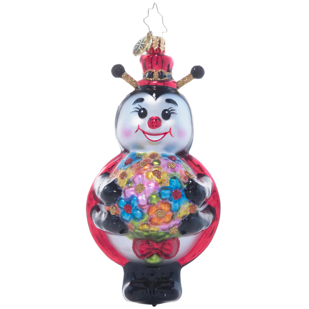 Christopher Radko Who's The Lucky Ladybug? Ornament