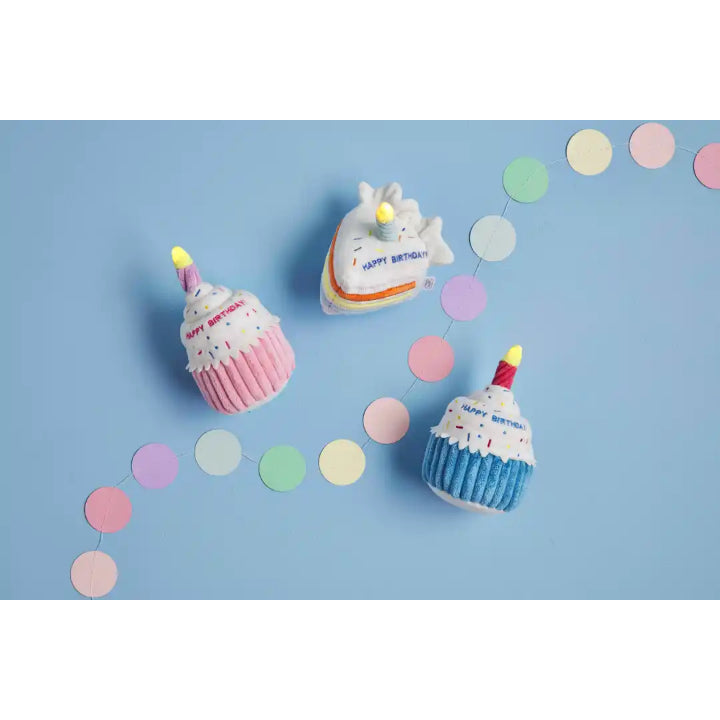 Mud Pie Multi Color Cake Musical Plush