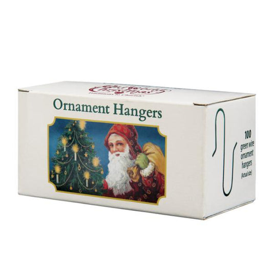 OWC 100 Green Ornament Hangers