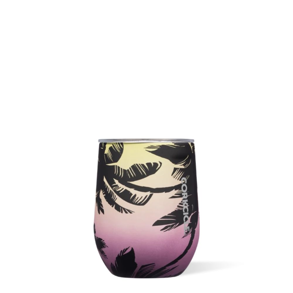 Corkcicle Stemless 12oz Miami Sunset