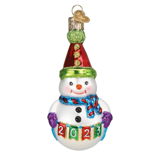 OWC 2023 Party Snowman Ornament