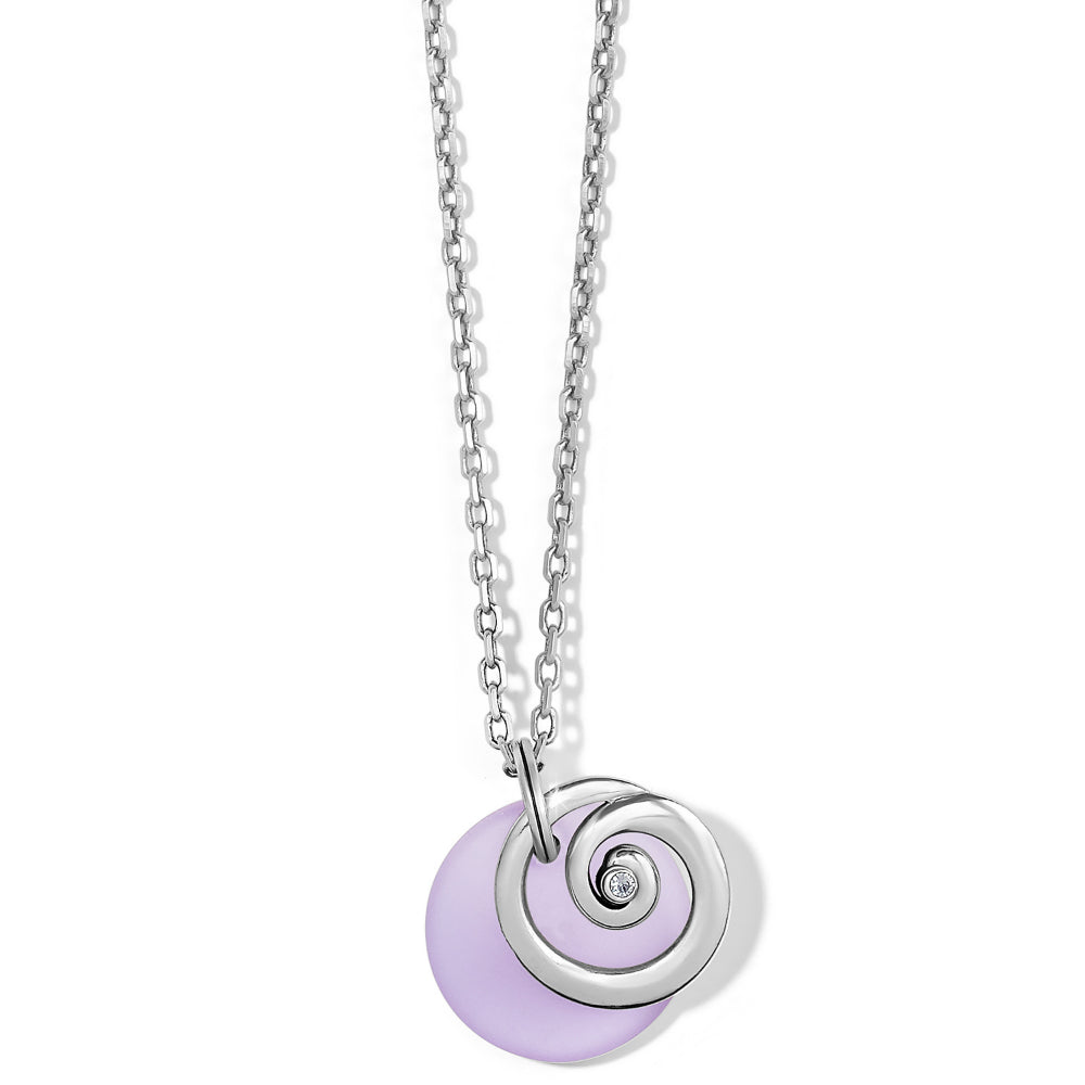 Brighton Contempo Glass Candy Necklace- Purple