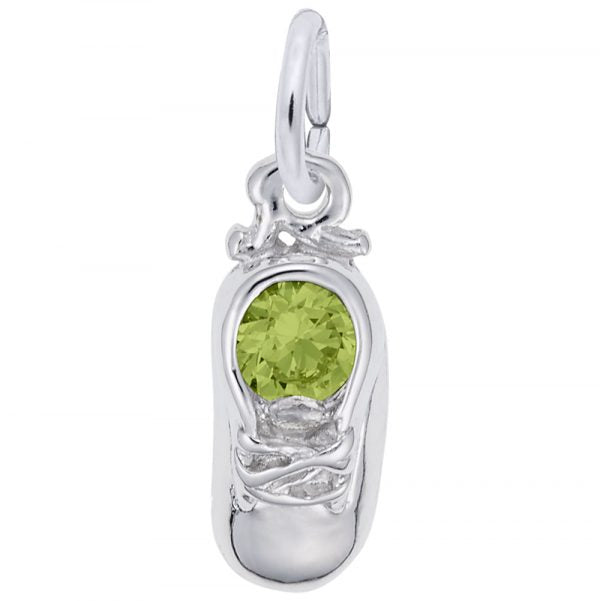 Baby bootie birthstone charms shop