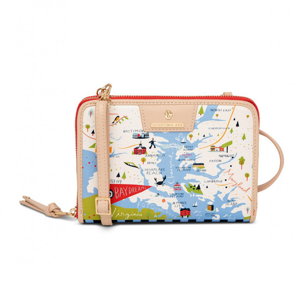 Spartina Bay Dreams All-in-One Phone Crossbody