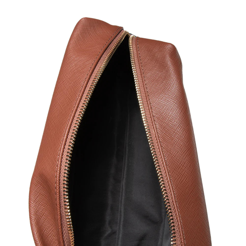 Alexa Leather Toiletry Bag