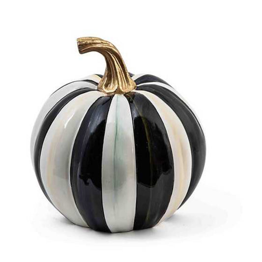 MacKenzie-Childs Courtly Stripe Glossy Pumpkin