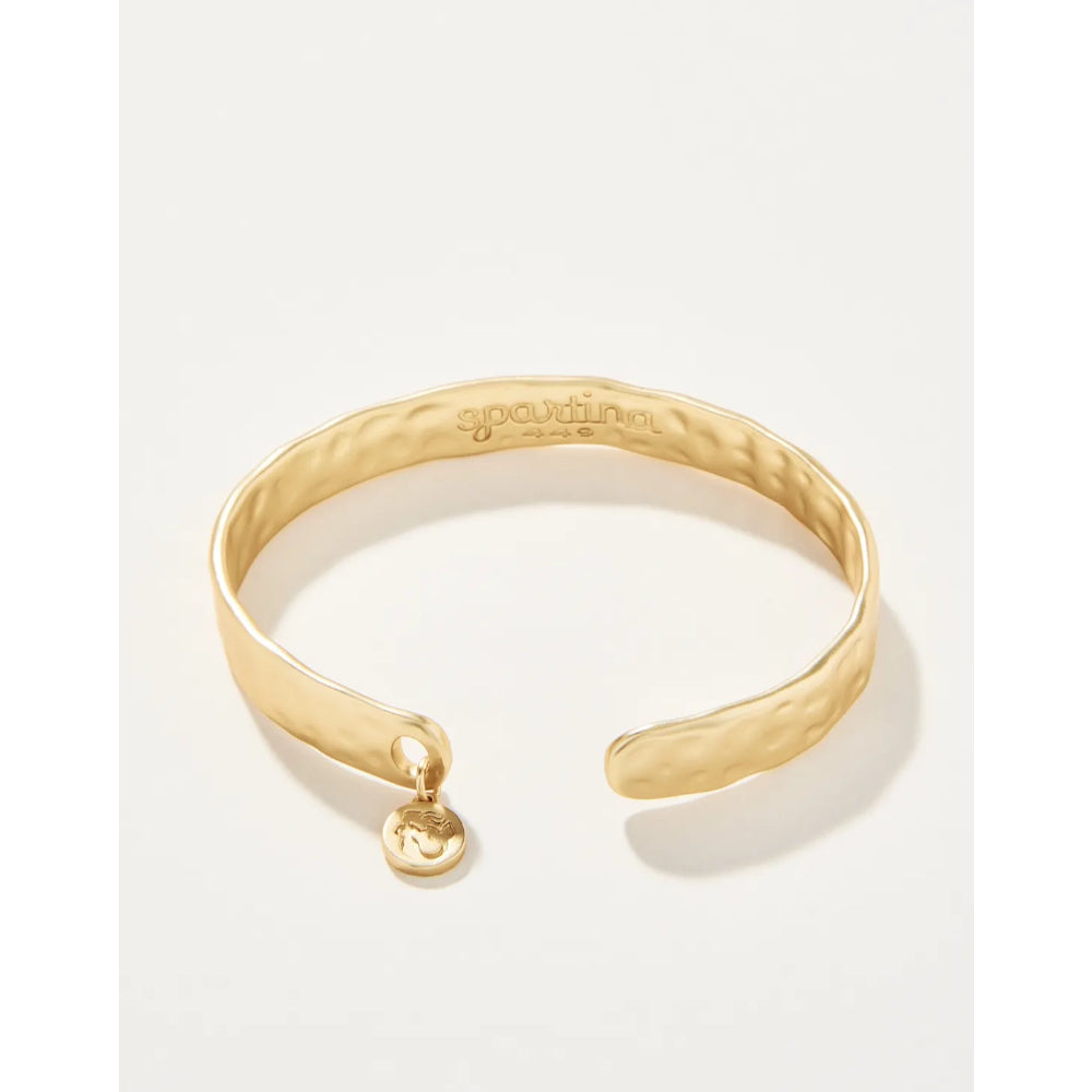 Spartina Gold Hammered Cuff