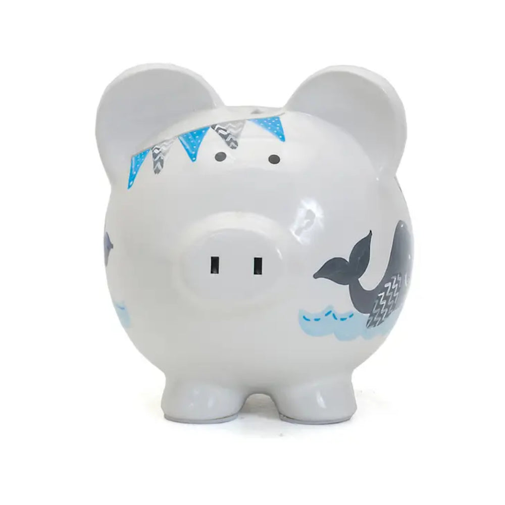 Child to Cherish Whale Piggy Bank