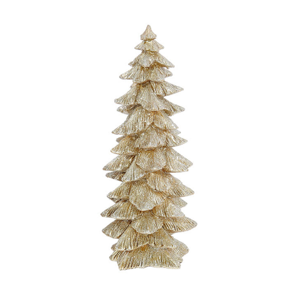 Raz Imports Gold Glitter Tree