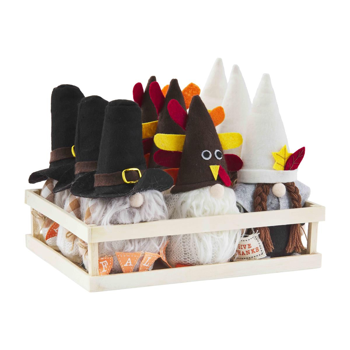 Mud Pie Thanksgiving Gnome Sitters