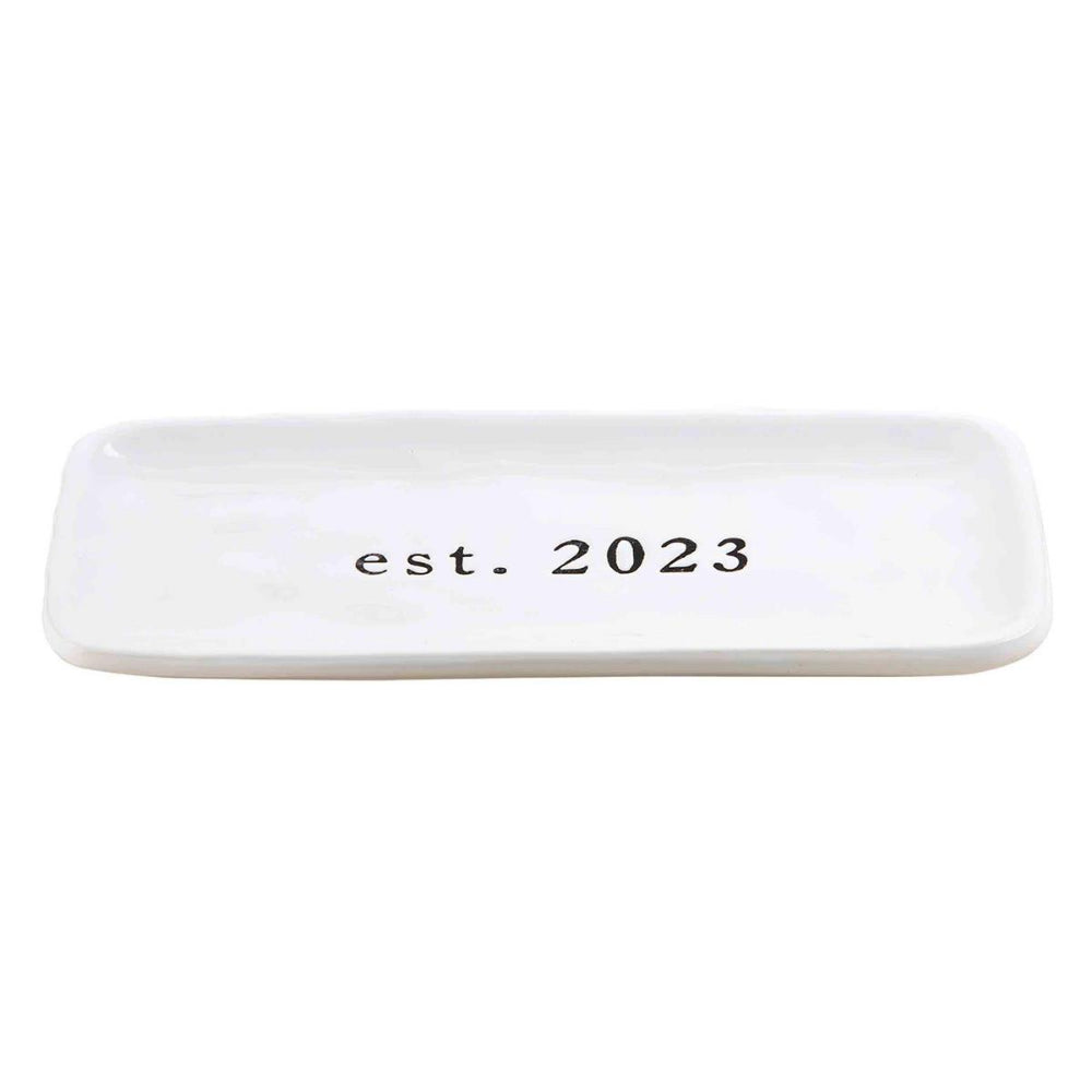 Mud Pie Mr. & Mrs. 2023 Everything Dish