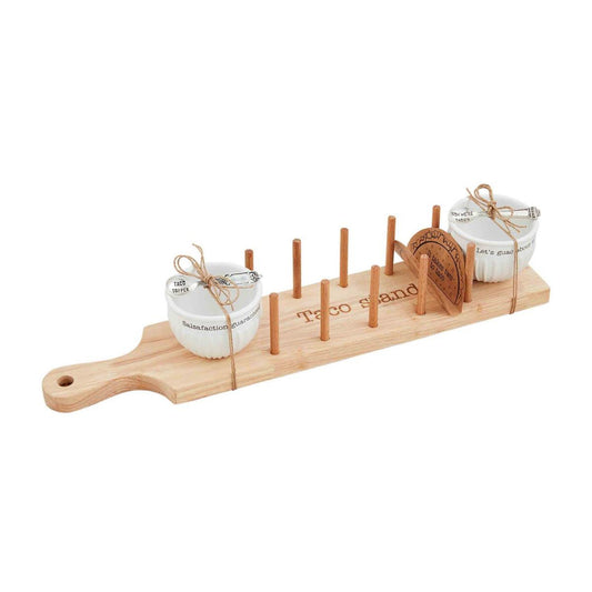 Mud Pie Taco Stand Set