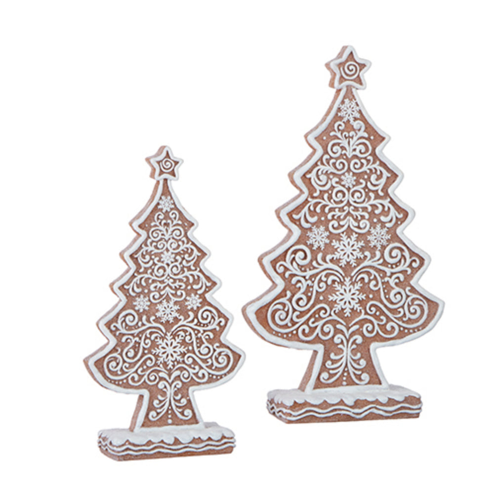 Raz Imports Frosted Gingerbread Tree