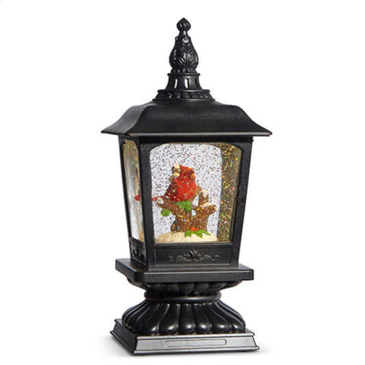 Raz Imports Cardinal on Branch Lighted Water Lantern