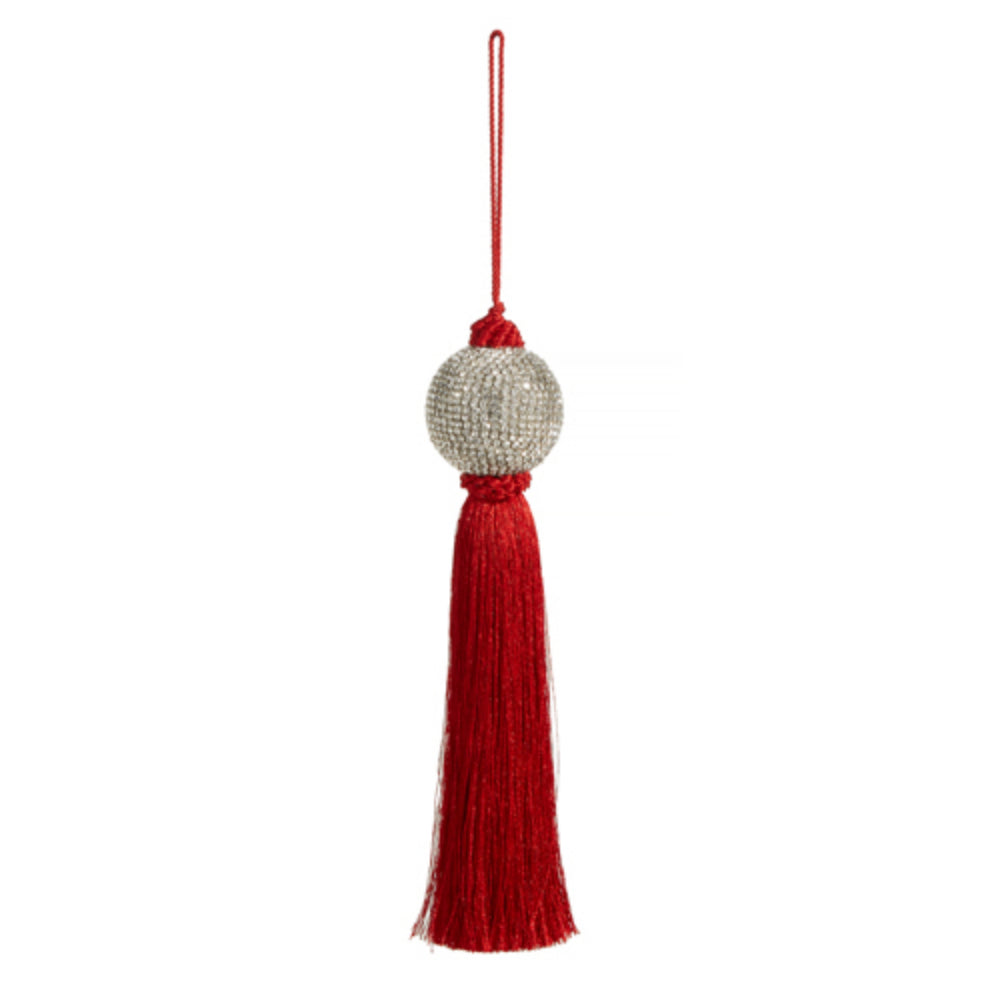 Raz Imports Red Tassel Ornament