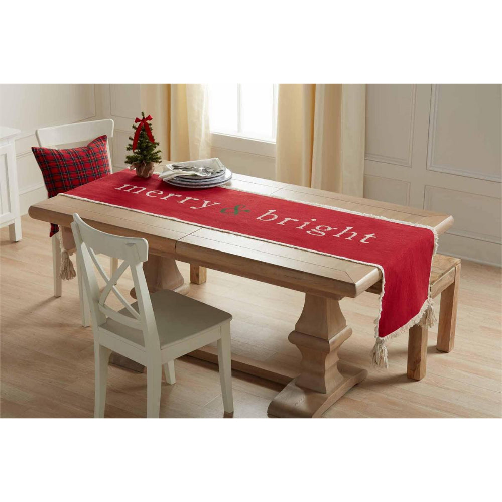 Mud Pie Reversible Holiday Table Runner