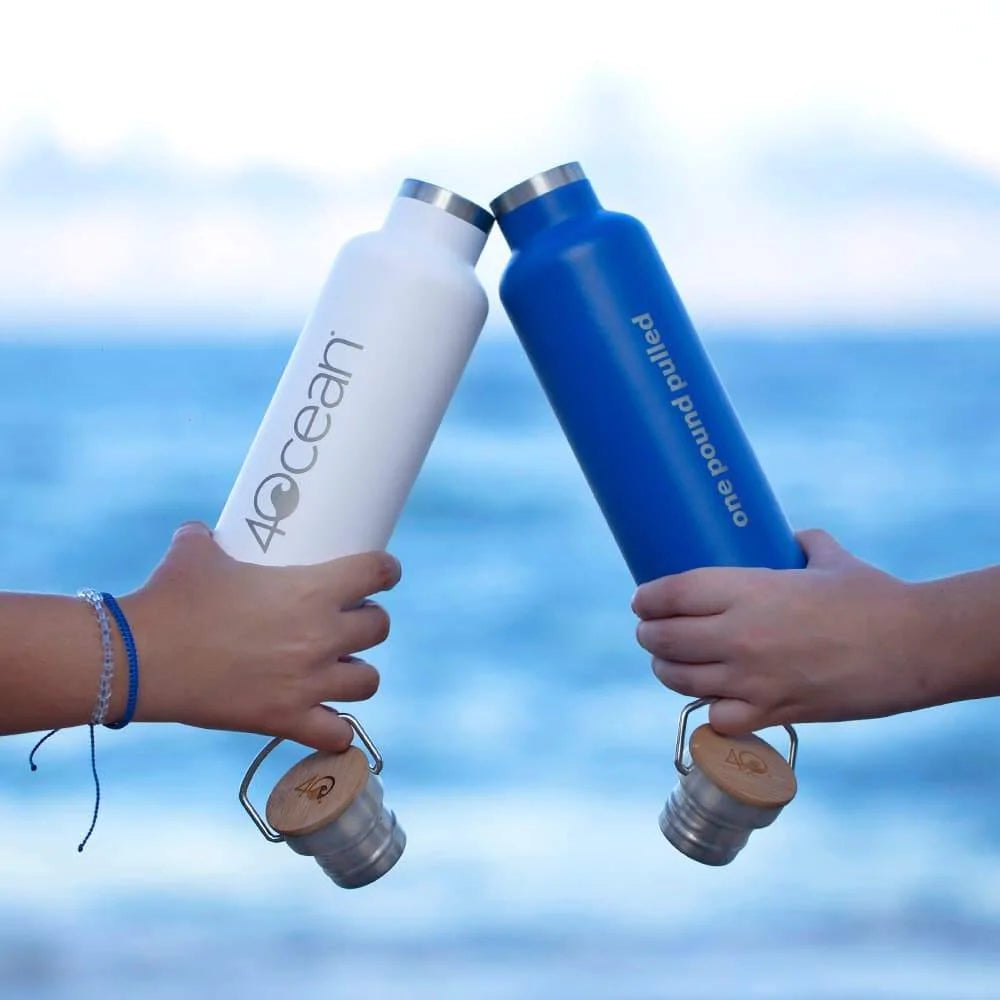 4ocean Reusable Bottle White