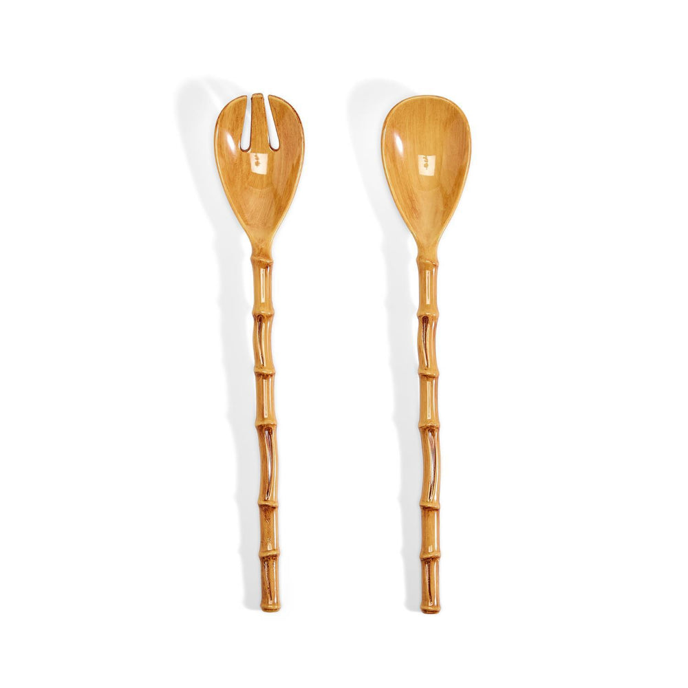 Two's Company Bamboo Touch Accent Servers - Set of 2