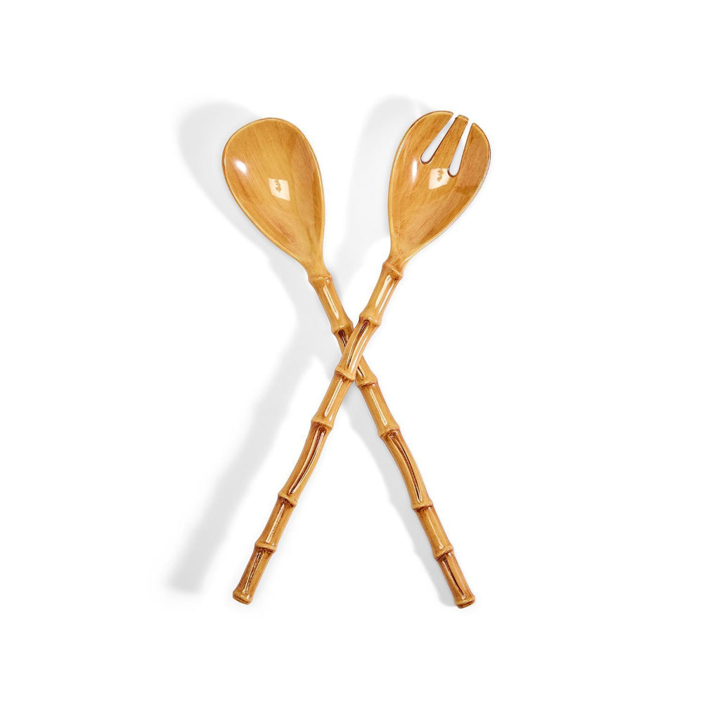 Two's Company Bamboo Touch Accent Servers - Set of 2