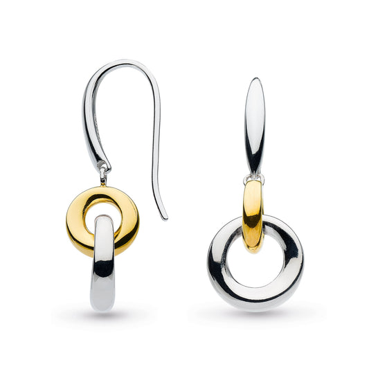 Kit Heath Bevel Cirque Link Drop Earrings