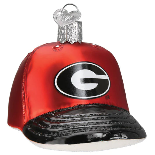 OWC Georgia Baseball Cap Ornament