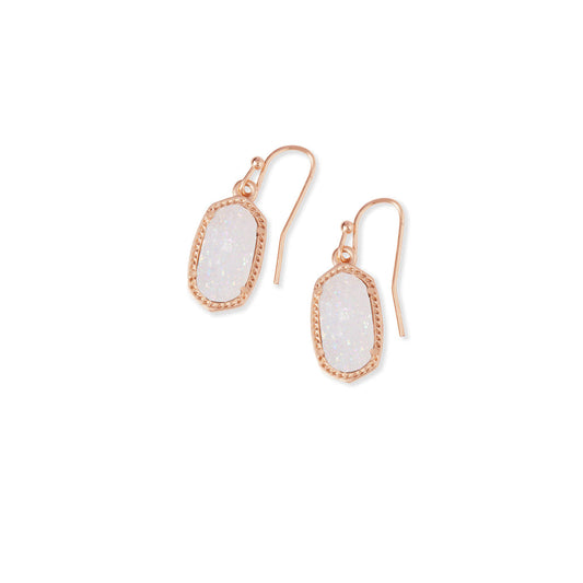 Kendra Scott Lee Drop Earrings in Iridescent Drusy