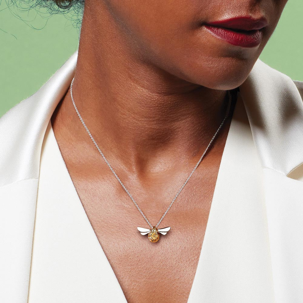 Kit Heath Blossom Flyte Honey Bee Midi Necklace Smyth Jewelers